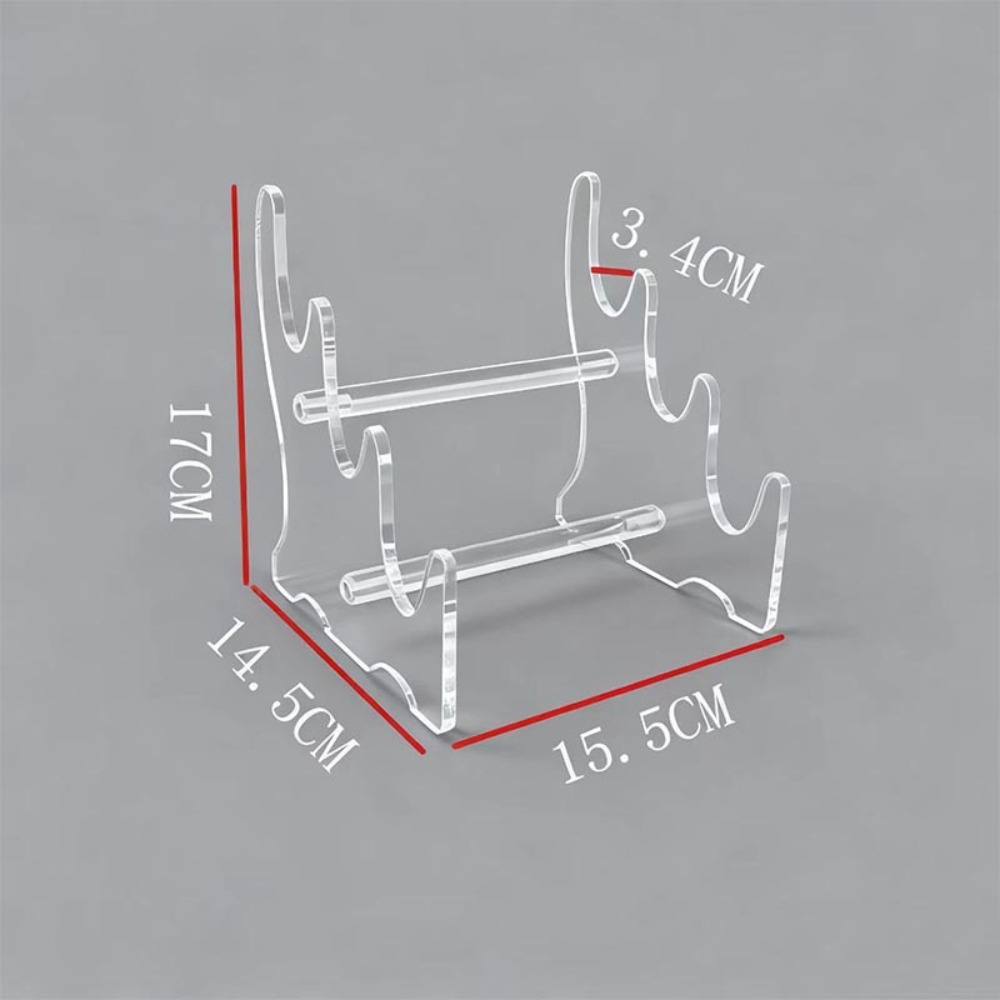Desktop Organizer Bamboo - Acrylic Material Desktop Storage Rack Organizer