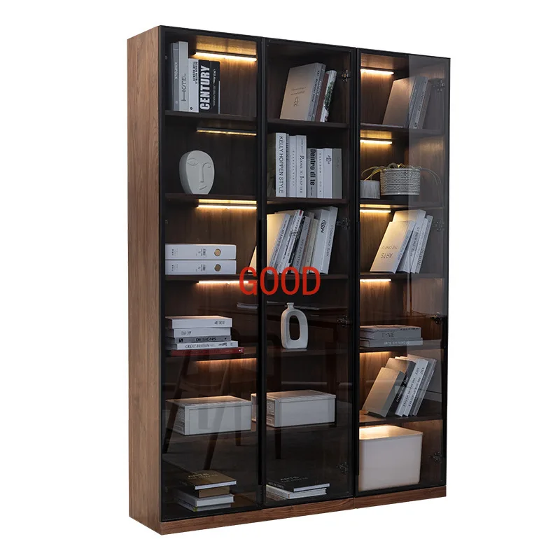 Home Office Login - Display Bookcase Log Home Locker Simple