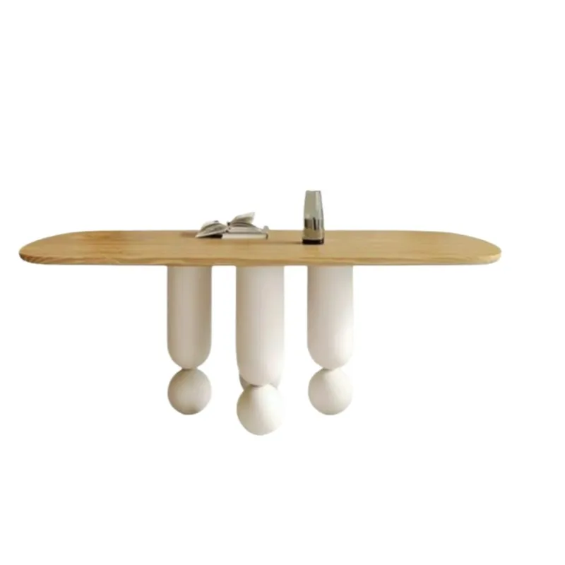 Home Office Login - Solid Wood Log Dining Table Wabi