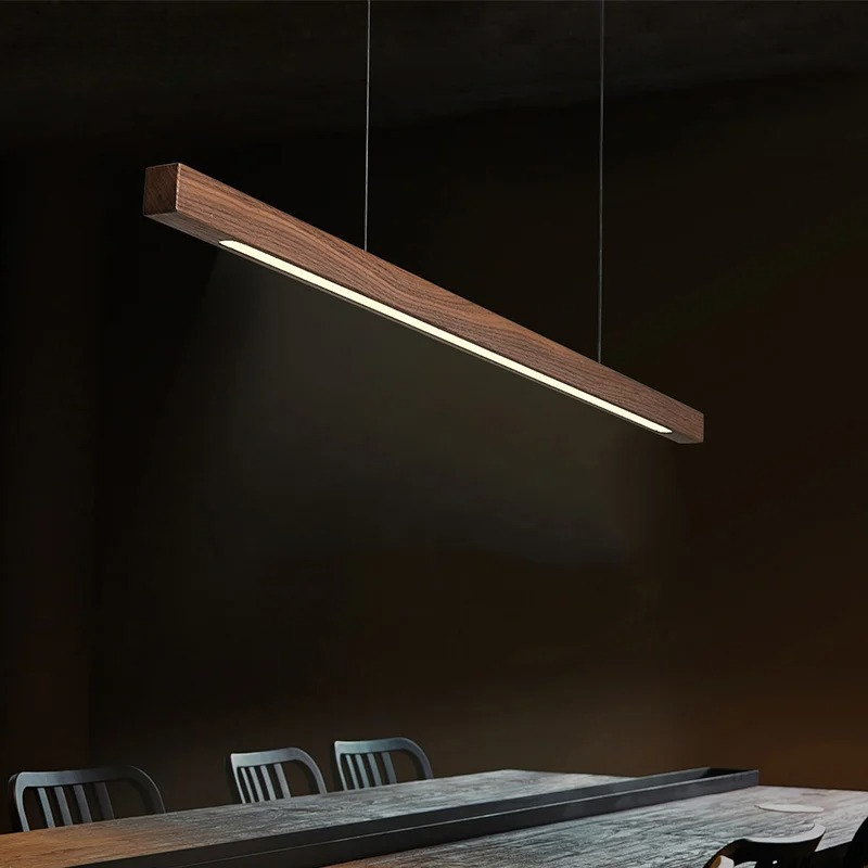 Home Office Login - Black Walnut Nordic Dining Room Long