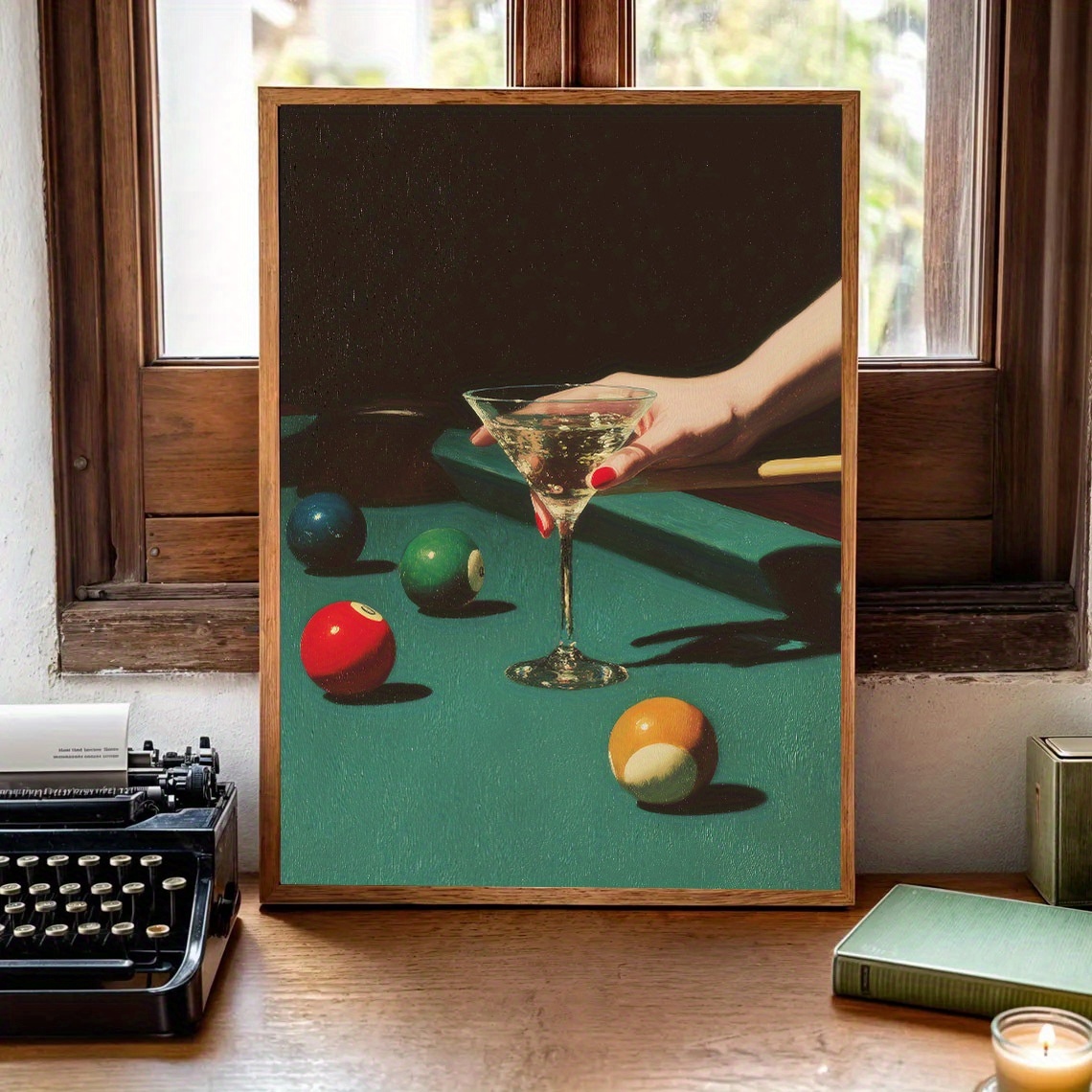 1pc Vintage Billiards Cocktail - Home Office Furniture 评论和价格