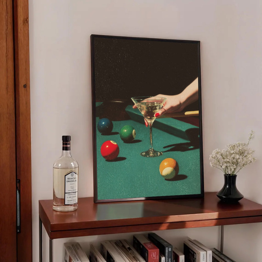1pc Vintage Billiards Cocktail - Home Office Furniture 评论和价格