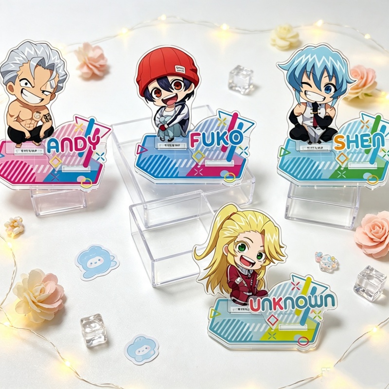 10cm Anime Acrylic Stand Figur - Standing Desk Electric 评论和价格