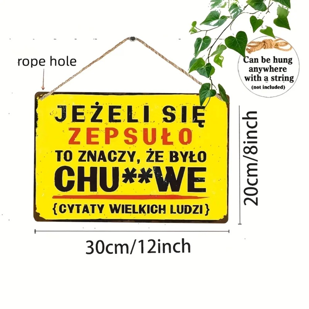 Tin Sign - Vintage Durable Met - Home Office Quotes 评论和价格