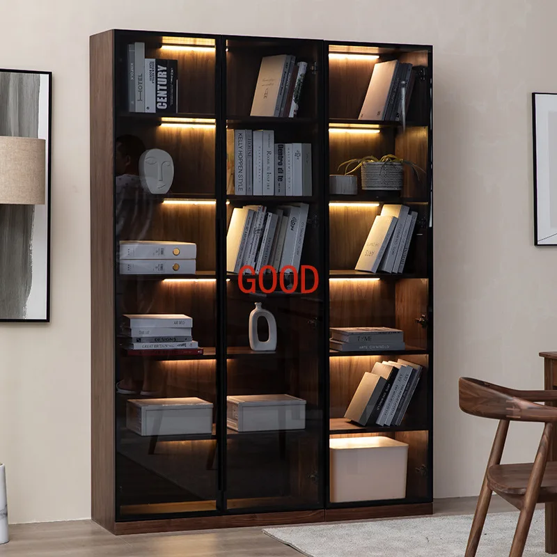 Display Bookcase Log Home Lock - Home Office Login 评论和价格