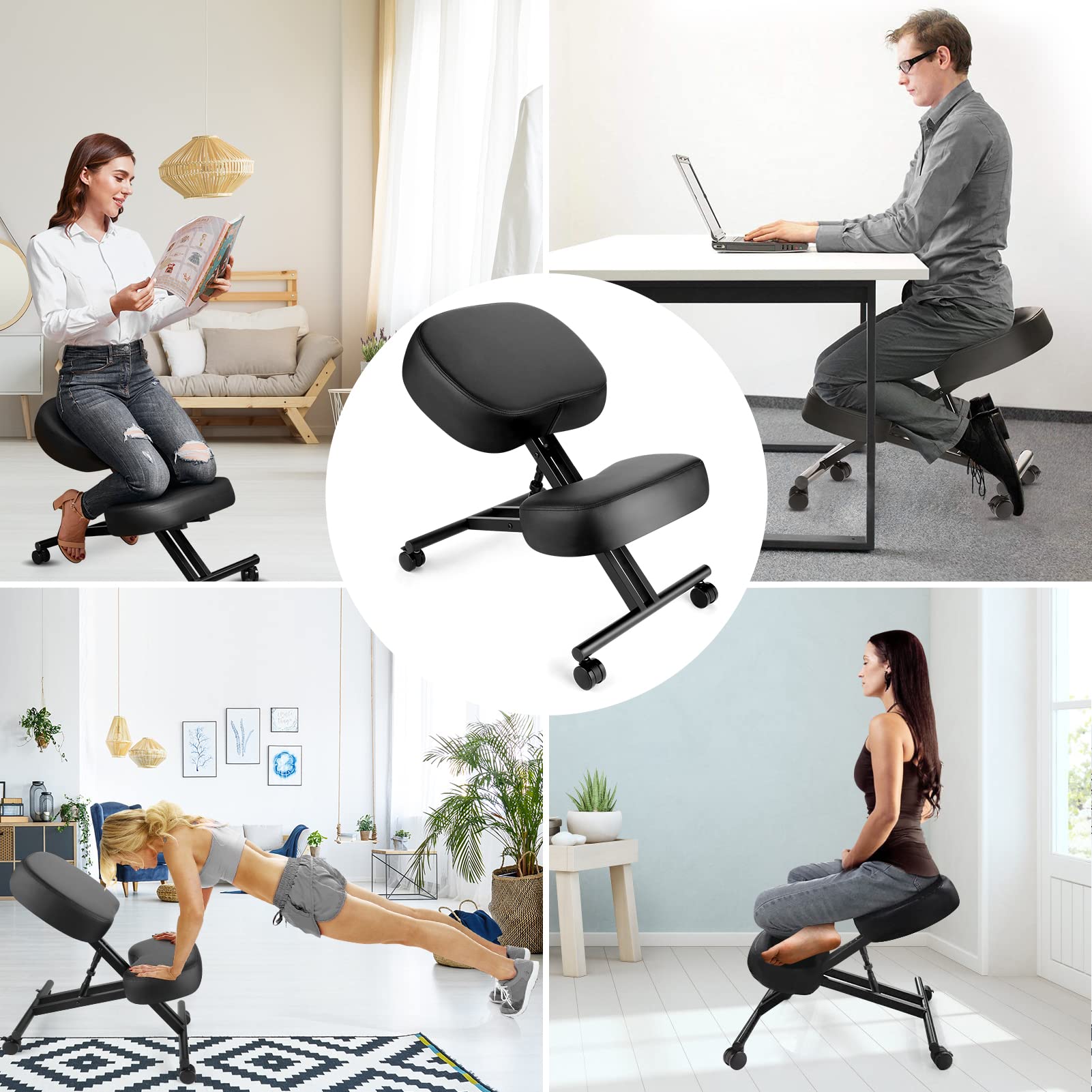 Kneeling Chair Ergonomic for O - Home Office Furniture 评论和价格