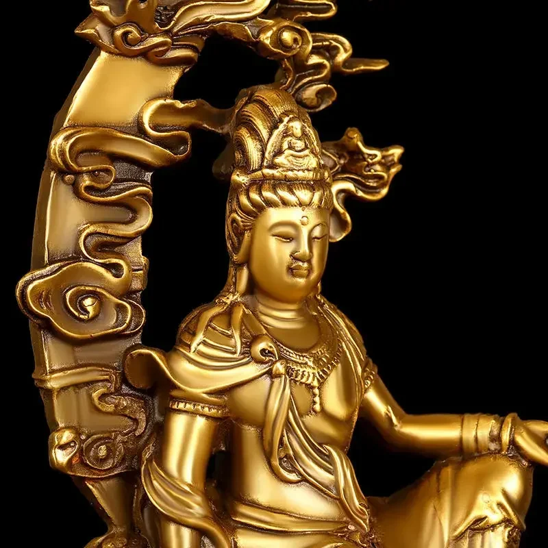 Feng Shui Copper Guanyin Ornam - Home Office Feng Shui 评论和价格