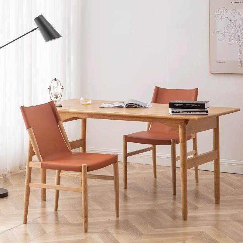Nordic Saddle Leather Dining C - Home Office Login 评论和价格