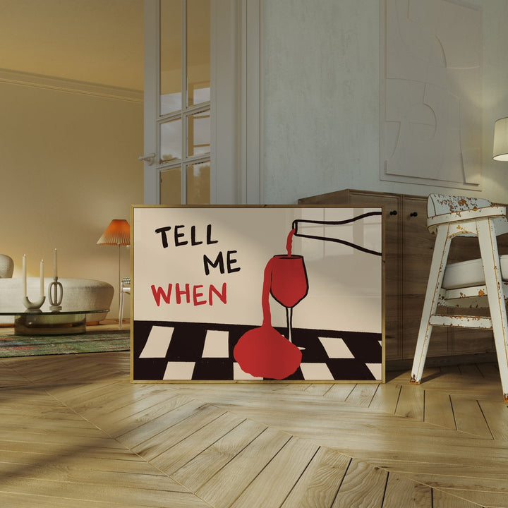 Vintage Tell Me When Drink Can - Home Office Furniture 评论和价格
