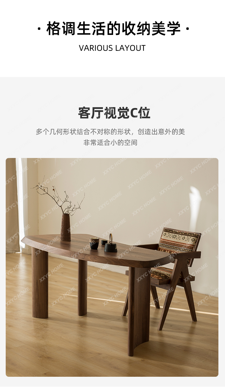 Y1 Nordic simple desk black wa - Home Office Login 评论和价格