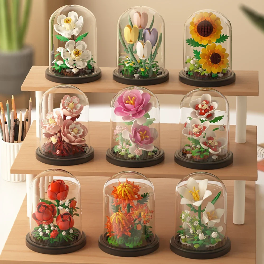 MOC Eternal Bouquet Rose Build - Home Office Pay 评论和价格