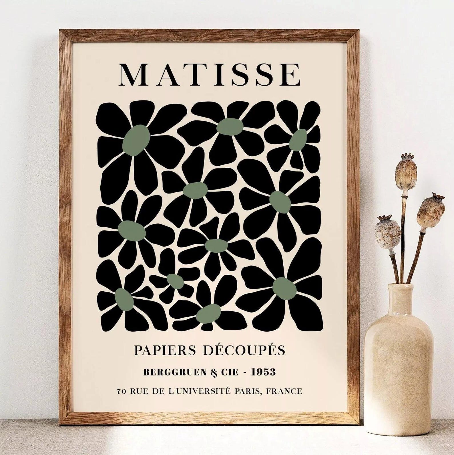 3pcs/set Retro Matisse Canvas  - Home Office Furniture 评论和价格