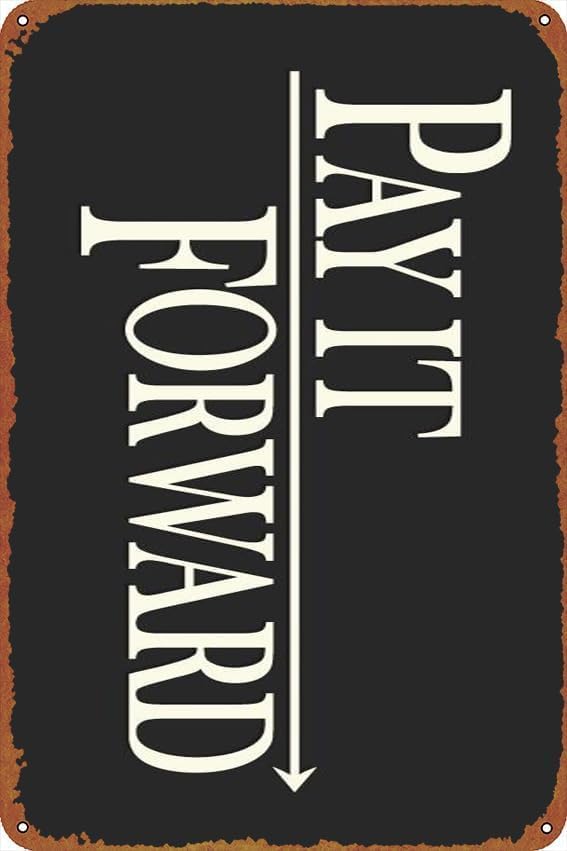 Pay It Forward Poster Vintage  - Home Office Pay 评论和价格