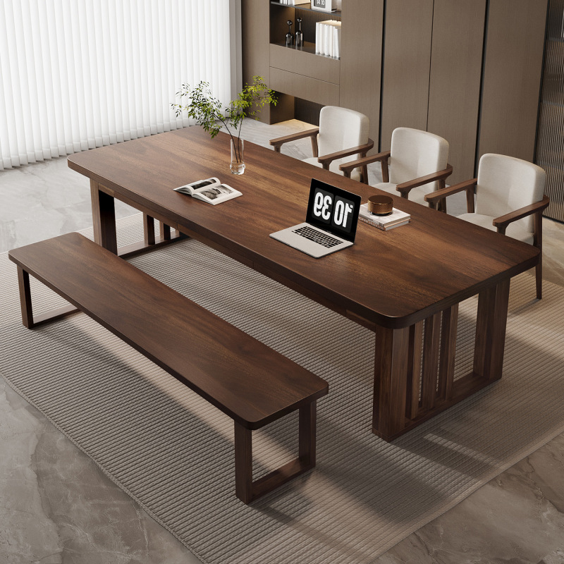 Walnut large desk to the livin - Home Office Login 评论和价格