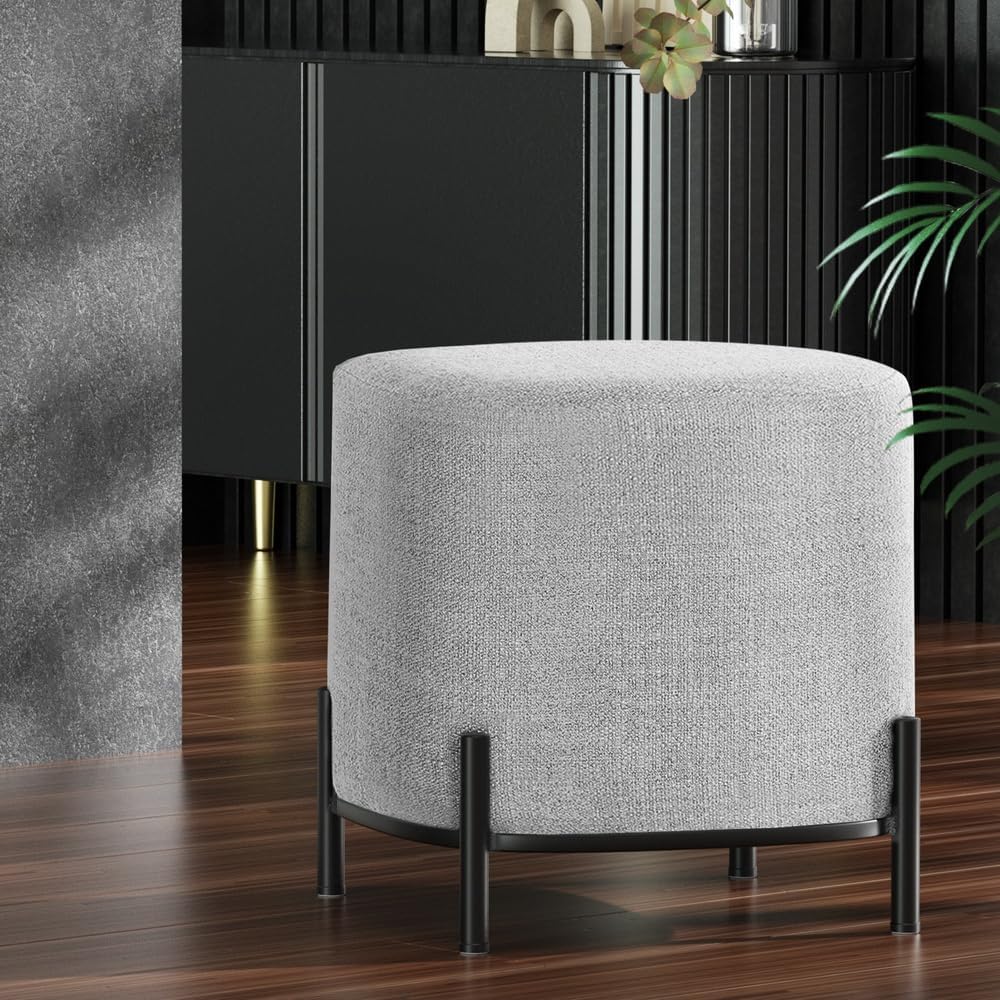 **/Ottoman, Round Footstool Lo - Home Office Furniture 评论和价格