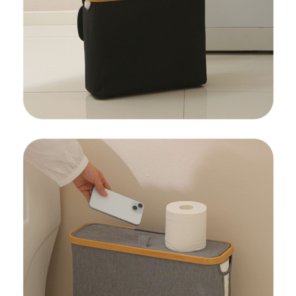 Bamboo Tissue Organizer Rack M - Desktop Organizer Bamboo 评论和价格