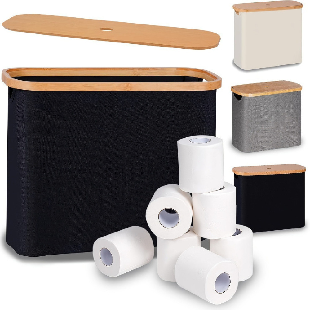 Bamboo Tissue Organizer Rack M - Desktop Organizer Bamboo 评论和价格