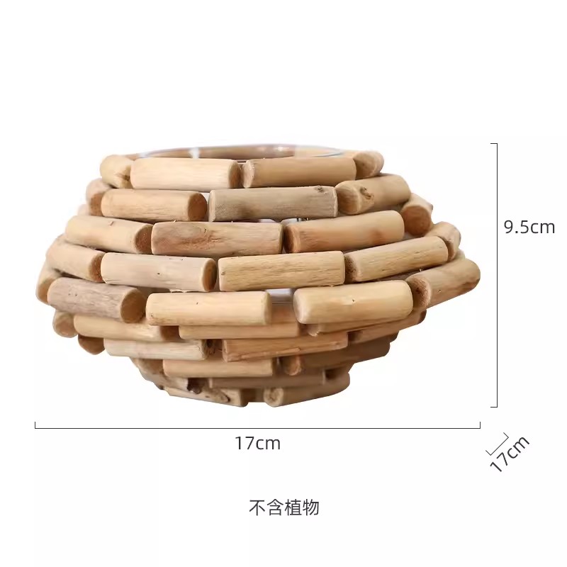 Log vase vintage ornaments liv - Home Office Login 评论和价格
