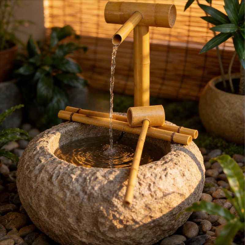 Outdoor Water Fountain  Zen Fl - Home Office Feng Shui 评论和价格