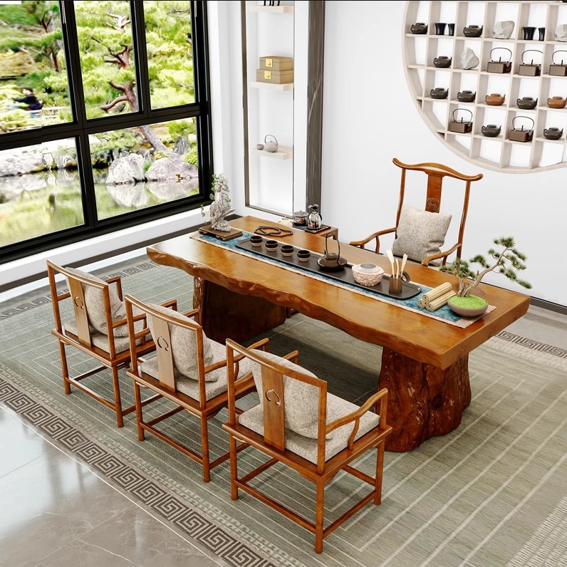New Chinese-style all-solid wo - Home Office Login 评论和价格