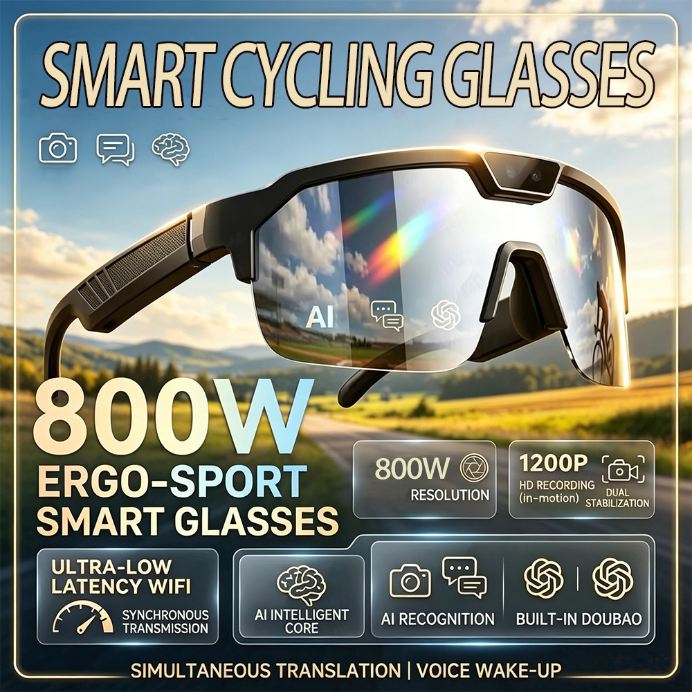2026 Cycling Glasses with 800W - Webcam Hd 1080P 评论和价格