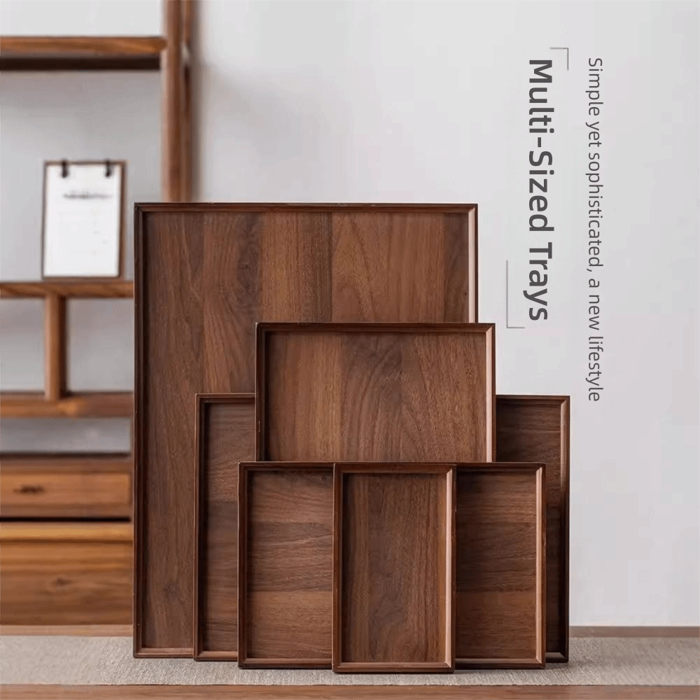 Decorate Tray Natural Bamboo B - Desktop Organizer Bamboo 评论和价格