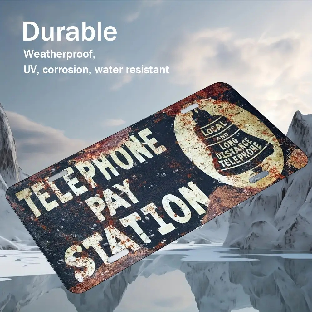 Tin Sign - Telephone Pay Stati - Home Office Pay 评论和价格