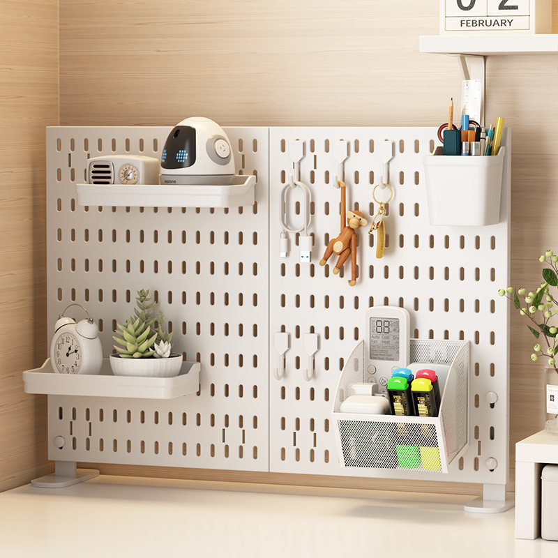 No Drill Clamp Mount Vertical  - Desktop Organizer Bamboo 评论和价格