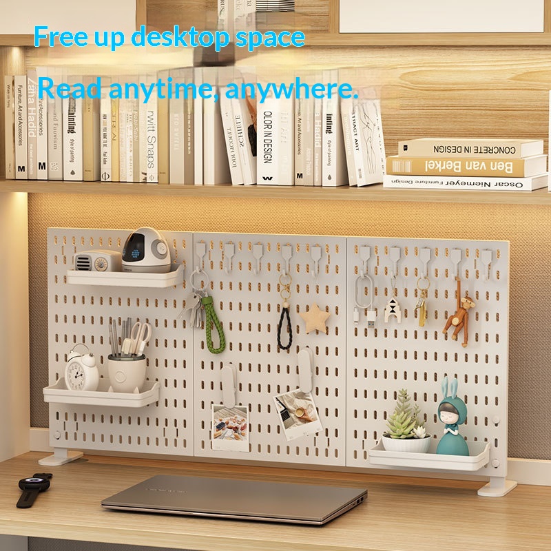 No Drill Clamp Mount Vertical  - Desktop Organizer Bamboo 评论和价格
