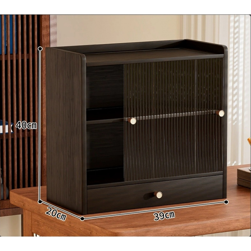 Bamboo Kitchen Countertop Stor - Desktop Organizer Bamboo 评论和价格