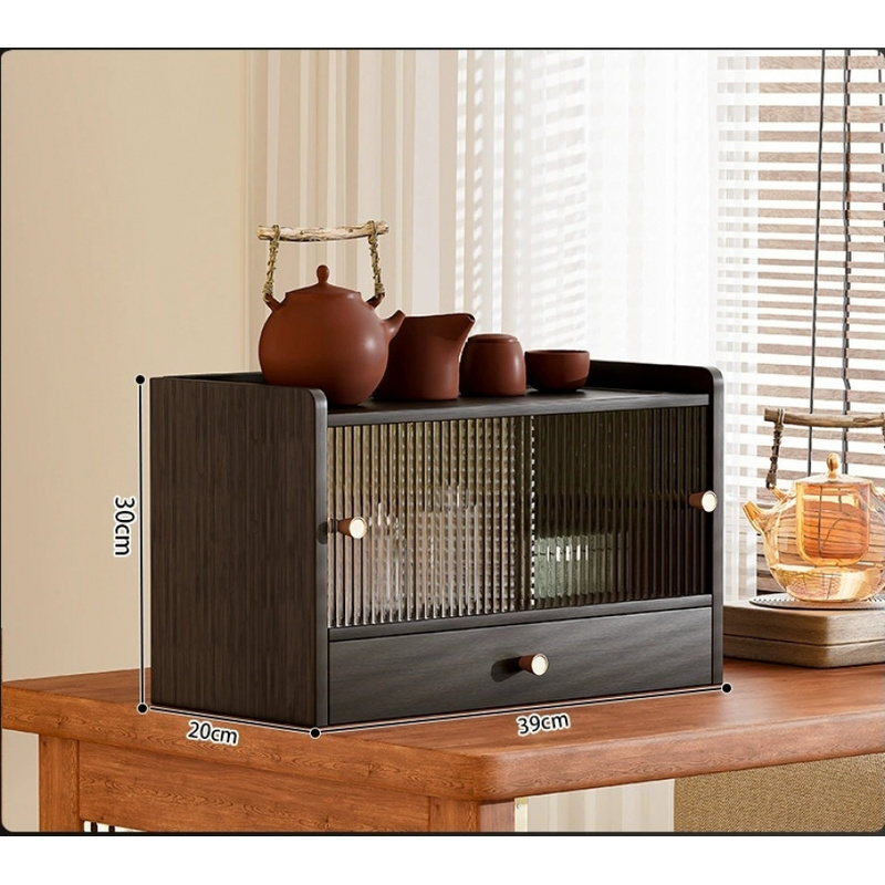 Bamboo Kitchen Countertop Stor - Desktop Organizer Bamboo 评论和价格