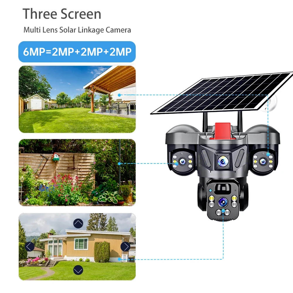 KERUI Outdoor PTZ 6MP 4G SIM W - Home Office Zoom 评论和价格