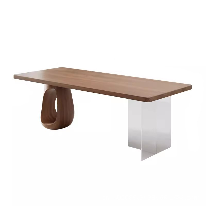 Wabi-sabi style solid wood tea - Home Office Login 评论和价格