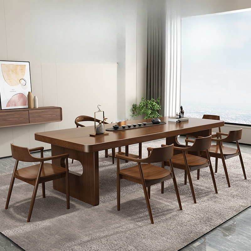 Solid wood large board tea tab - Home Office Login 评论和价格