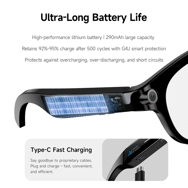 FLAUNT AI Smart Glasses 4K Cam - Webcam Hd 1080P 评论和价格
