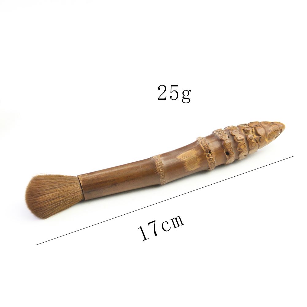 Natural Bamboo Root Tea Ceremo - Desktop Organizer Bamboo 评论和价格